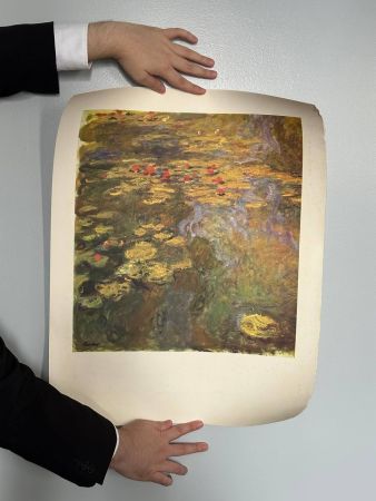 Lithograph Monet - Le Bassin aux Nymphéas