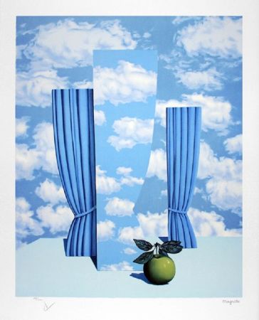 Lithograph Magritte - Le Beau Monde