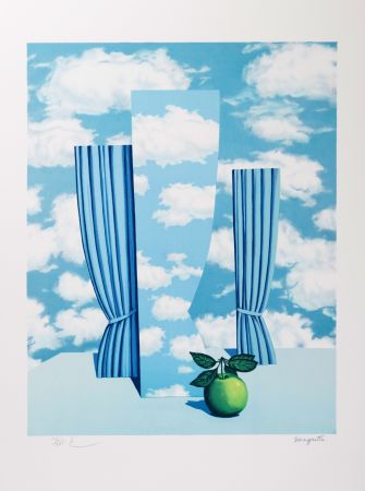 Lithograph Magritte - Le Beau Monde (The Beautiful World)
