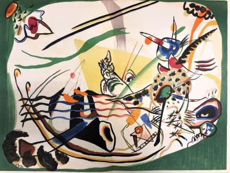 Lithograph Kandinsky - Le bord vert