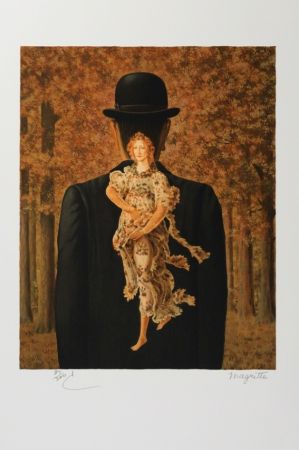 Lithograph Magritte - Le bouquet tout fait