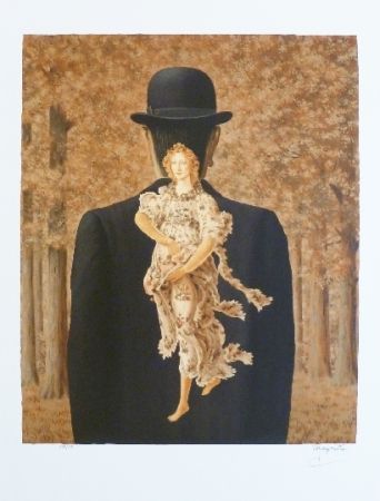 Lithograph Magritte - Le bouquet tout fait