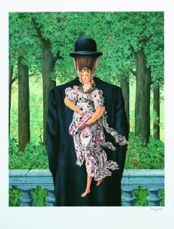 Lithograph Magritte - Le bouquet tout fait, 1957