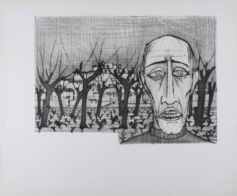 Etching And Aquatint Buffet - Le bourreau, La Passion du Christ