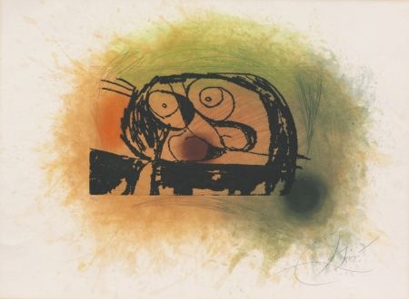 Etching And Aquatint Miró - Le Bousier