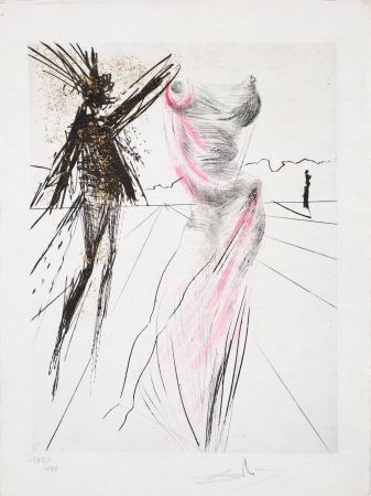 Drypoint Dali - Le Buste (The Bust)