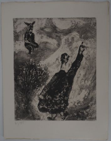 Etching Chagall - Le charlatan