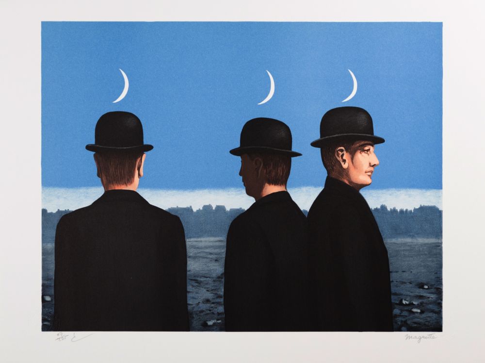 Lithograph Magritte - Le Chef d’Oeuvre ou les Mystères de l’Horizon (The Masterpiece or the Mysteries of the Horizon)