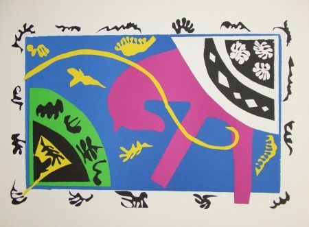 Lithograph Matisse - Le cheval l'écuyère et le clown