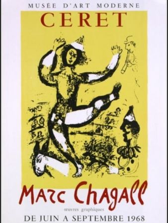 Lithograph Chagall - LE CIRQUE