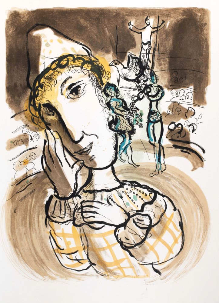 No Technical Chagall - Le cirque au Clown jaune