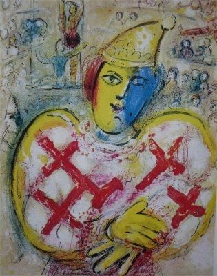 Lithograph Chagall - Le Cirque, planche  10