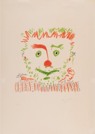 Lithograph Picasso - Le Clown