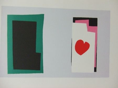 Lithograph Matisse - Le coeur