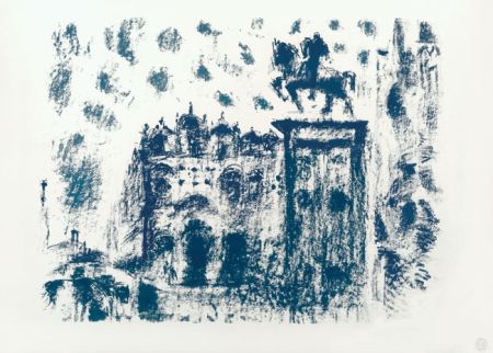 Lithograph Masson - Le Colleone