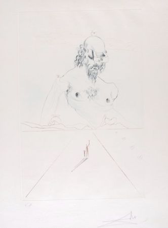 Drypoint Dali - Le colosse 