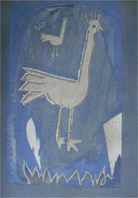 Lithograph Braque - Le Coq