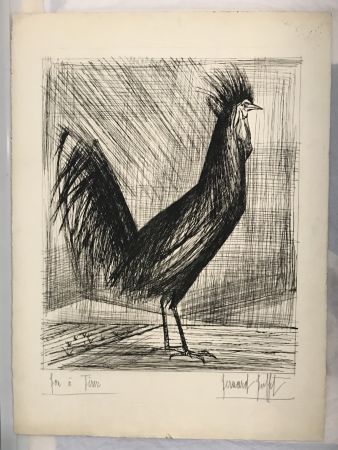 Drypoint Buffet - Le Coq (The Rooster)