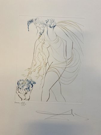 Drypoint Dali - Le Coupe offerte 