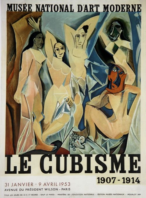 Lithograph Picasso - Le Cubisme  , D'apres Les Demoiselles D'Avignon