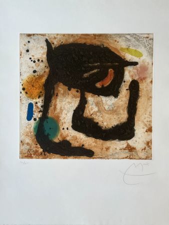 Aquatint Miró - Le Dandy 