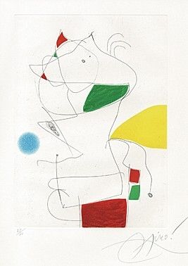 Etching And Aquatint Miró - 