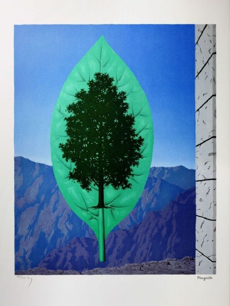 Lithograph Magritte - Le Dernier Cri