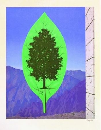 Lithograph Magritte - Le dernier cri, 1967