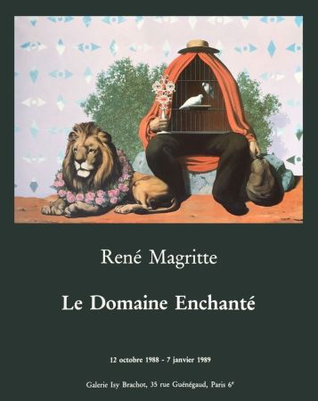 Poster Magritte - Le Domaine Enchanté