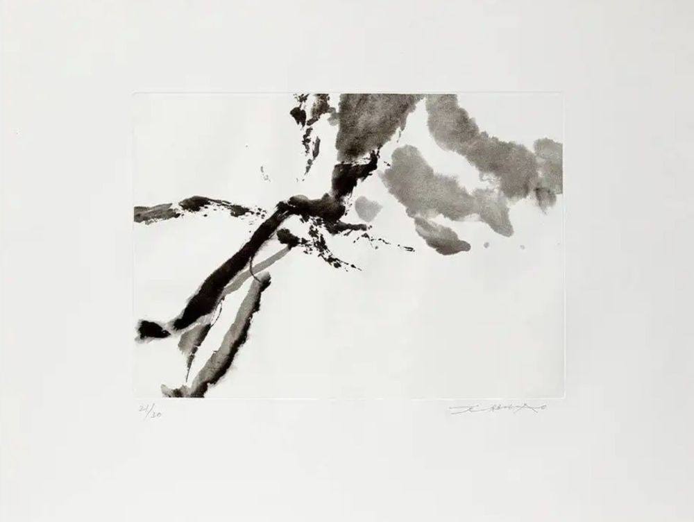 Etching And Aquatint Zao - Le désordre