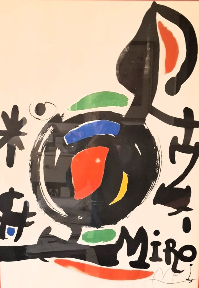 Lithograph Miró - Le essenze della terra