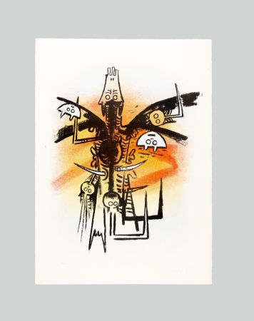 Lithograph Lam - Le Feu vert