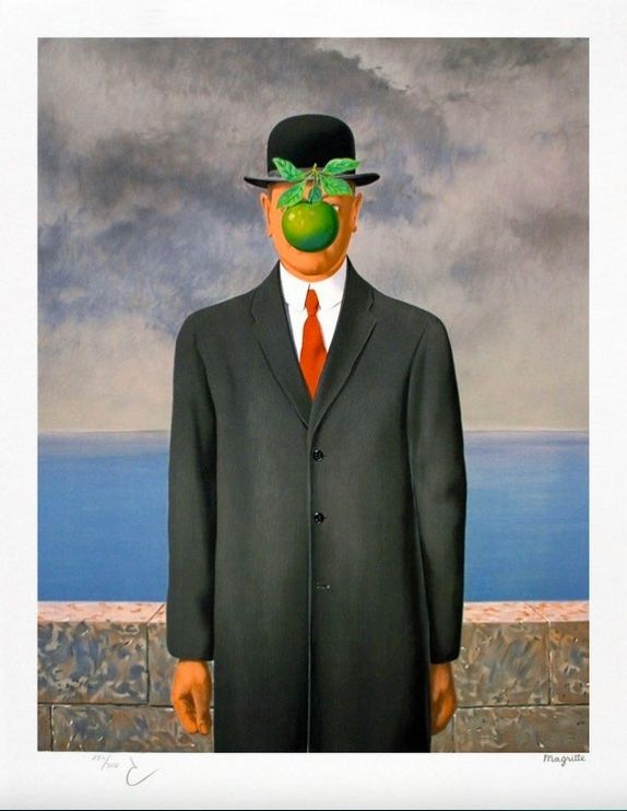 Lithograph Magritte - Le Fils de l'Homme