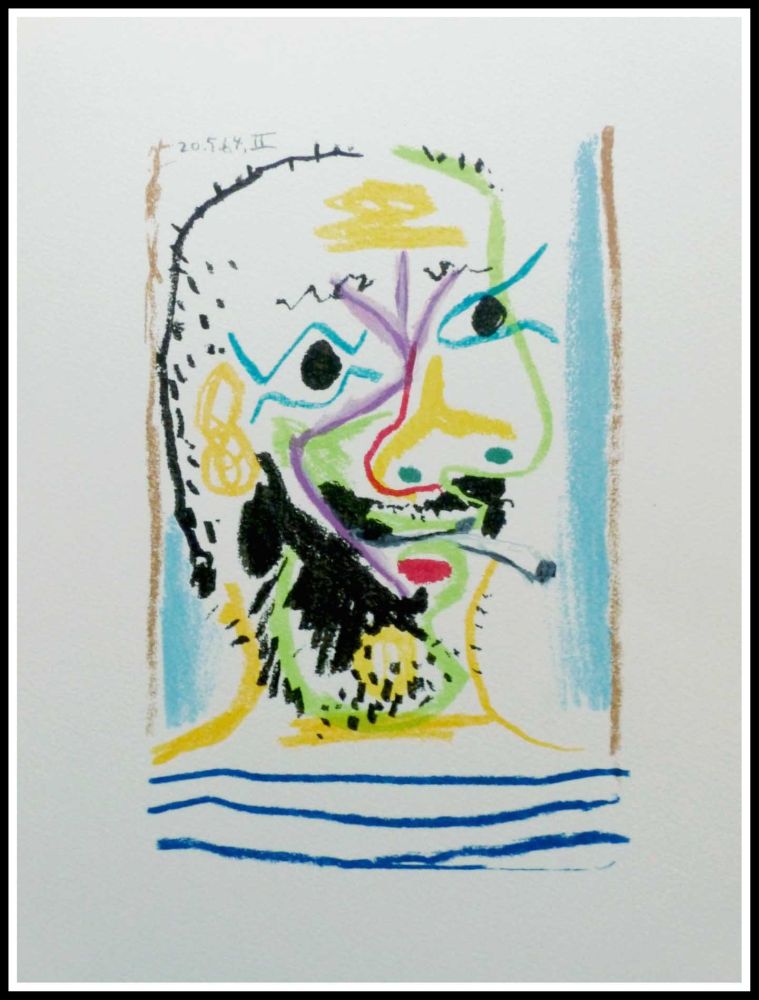 Lithograph Picasso - LE GOUT DU BONHEUR - Planche N°13