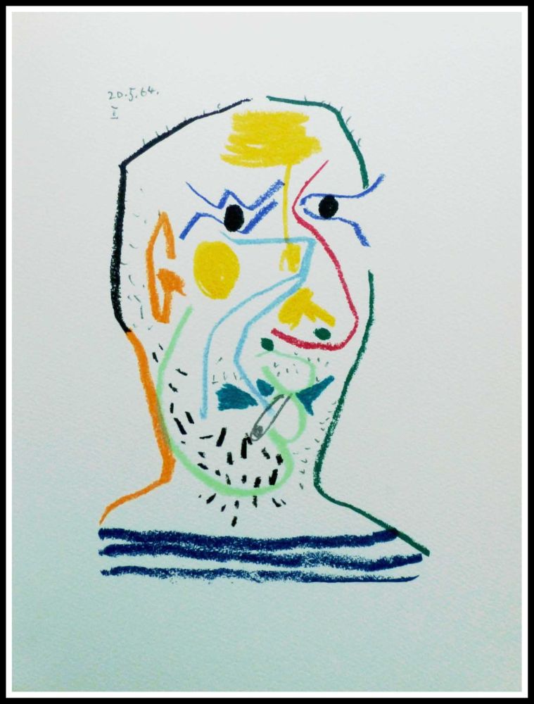 Lithograph Picasso - LE GOUT DU BONHEUR - Planche N°15