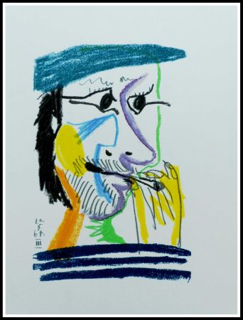 Lithograph Picasso - LE GOUT DU BONHEUR - Planche N°16