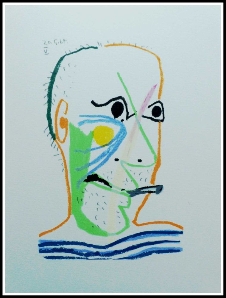 Lithograph Picasso - LE GOUT DU BONHEUR - Planche N°19