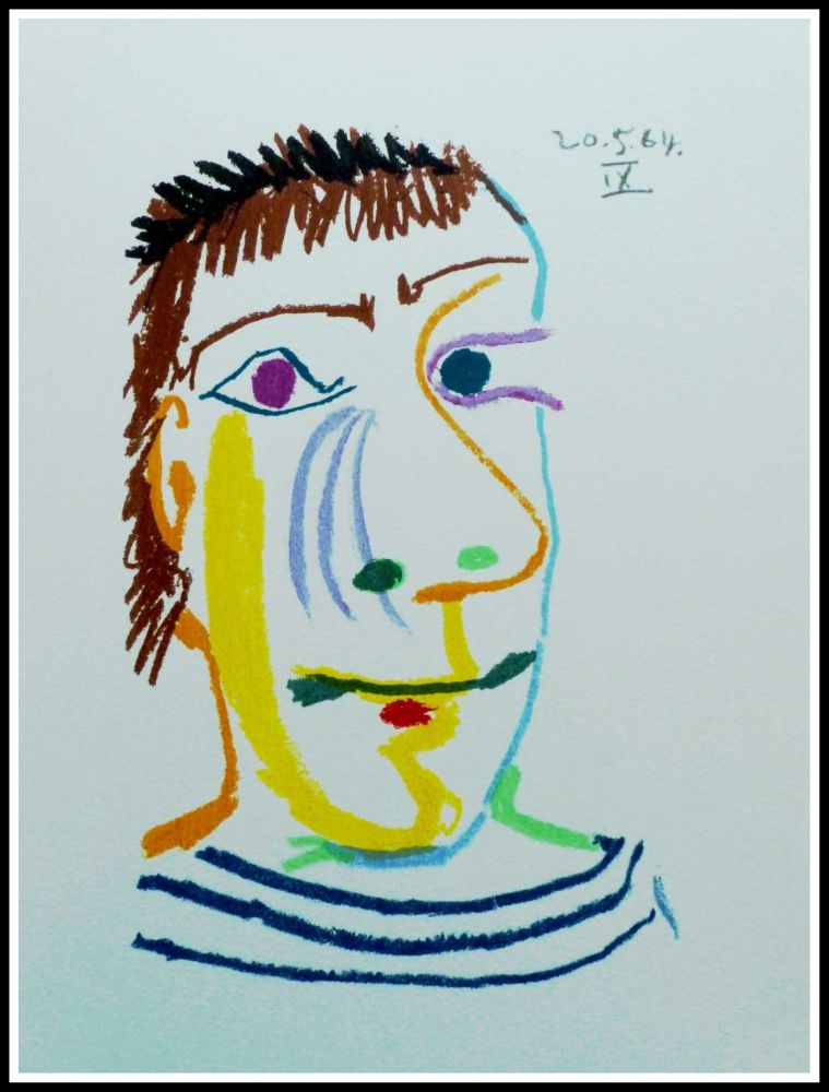Lithograph Picasso - LE GOUT DU BONHEUR - Planche N°23