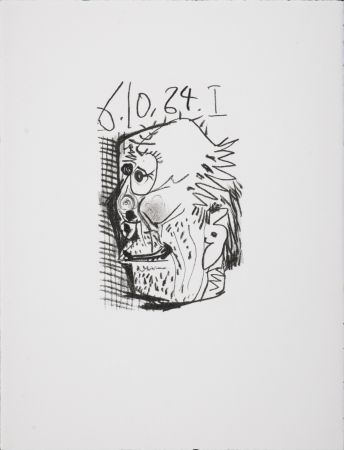 Lithograph Picasso (After) - Le Goût du Bonheur, 1970