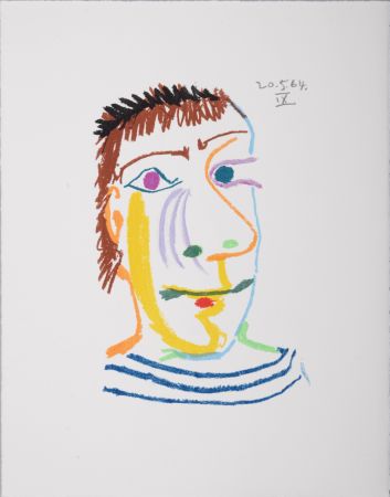 Lithograph Picasso (After) - Le Goût du Bonheur (A), 1970
