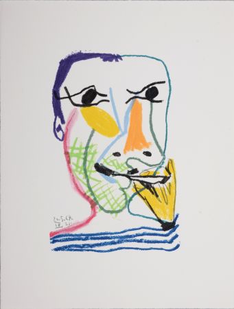 Lithograph Picasso (After) - Le Goût du Bonheur (K), 1970