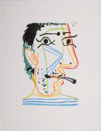 Lithograph Picasso (After) - Le Goût du Bonheur (L), 1970