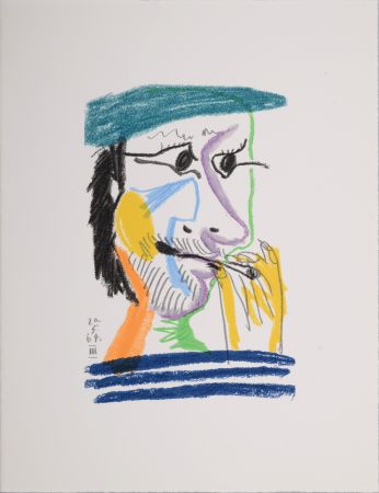 Lithograph Picasso (After) - Le Goût du Bonheur (M), 1970