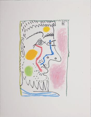 Lithograph Picasso (After) - Le Goût du Bonheur (O), 1970