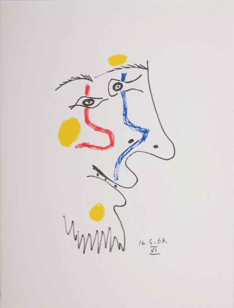Lithograph Picasso (After) - Le Goût du Bonheur (Q), 1970
