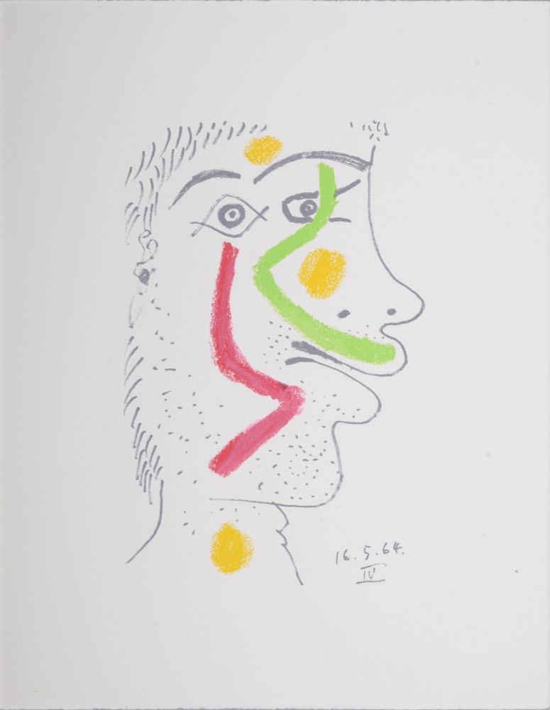 Lithograph Picasso (After) - Le Goût du Bonheur (R), 1970