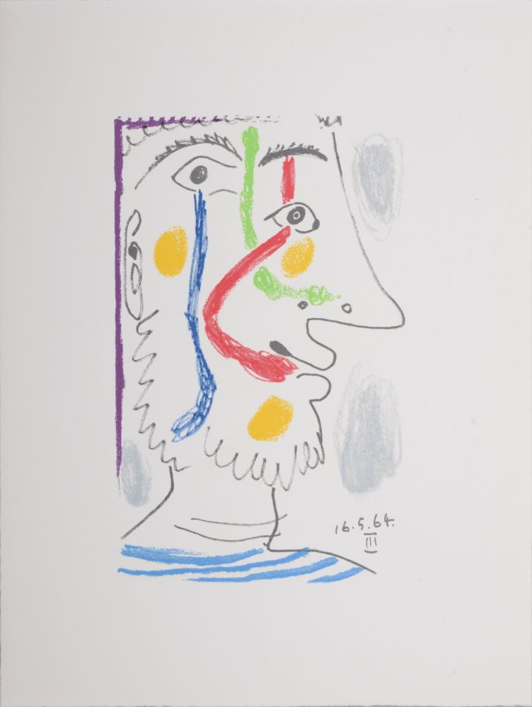 Lithograph Picasso (After) - Le Goût du Bonheur (S), 1970