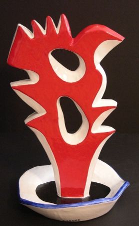 Ceramic Leger - Le Grand Coq (The Large Rooster)