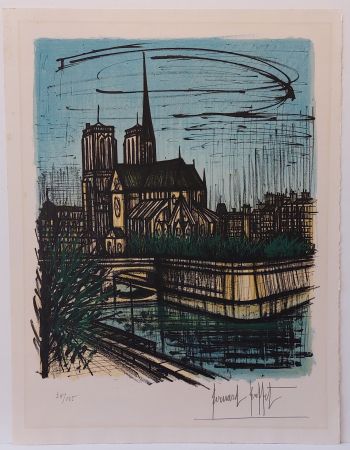 Lithograph Buffet - Le Jardin de l'Échevêché 
