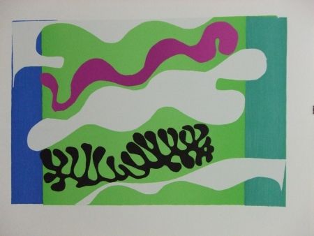 Lithograph Matisse - Le Lagon..